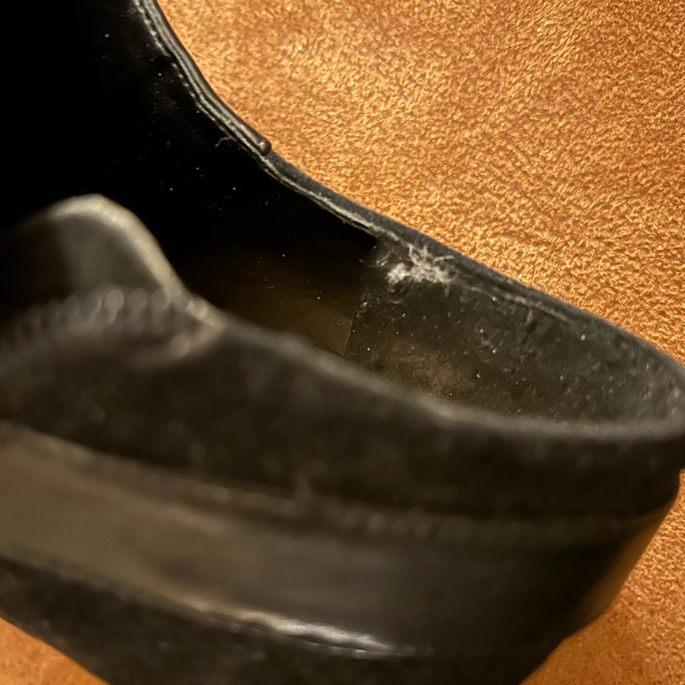 Vince Camuto Black Suede and Leather Booties - Picture 8 of 9